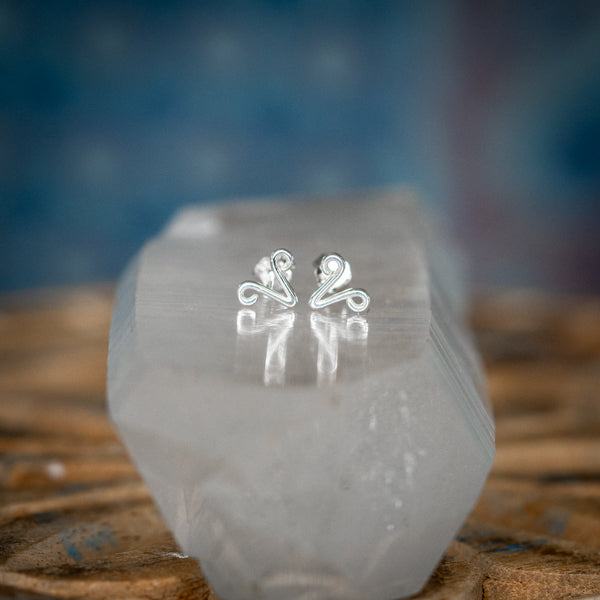 Aries Zodiac Studs