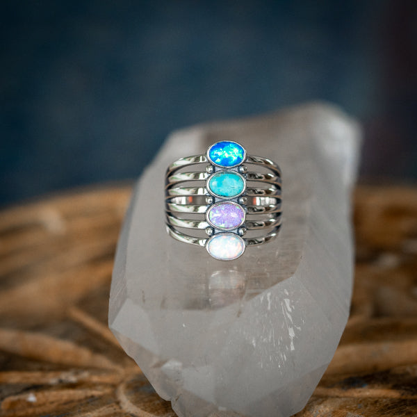 Opal Turquoise Ring