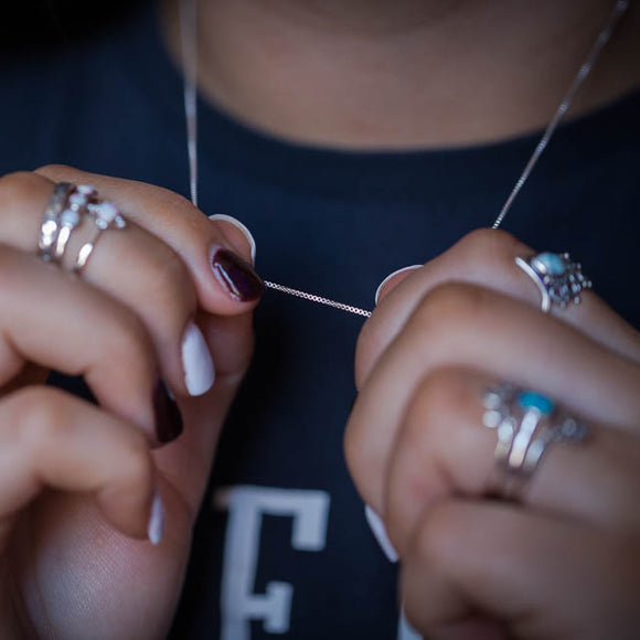 Sterling Silver Box Chain