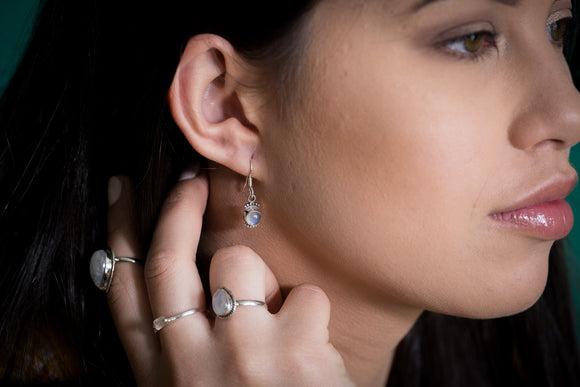 Wanderlust Rose Quartz Earrings