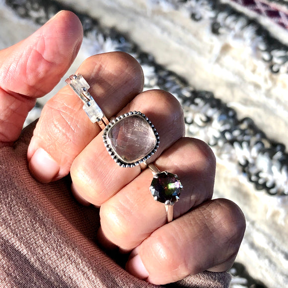 Rose Quartz Ring