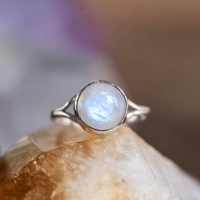 Belle Moonstone Ring