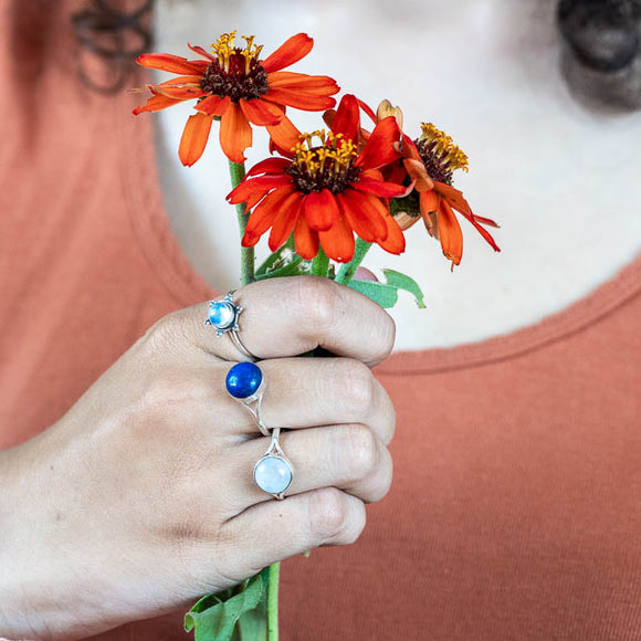 Belle Moonstone Ring