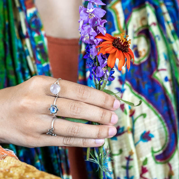 Belle Rose Quartz Ring