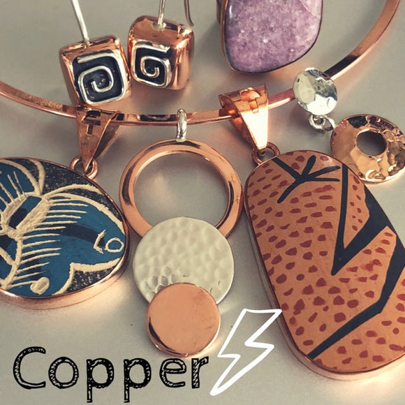 mexican copper jewellery for the young at heart