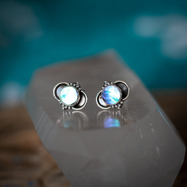 Lilou Abalone Studs