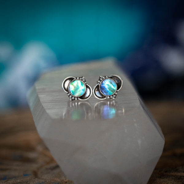 Lilou Abalone Studs