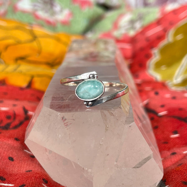 Oval Amazonite Ring