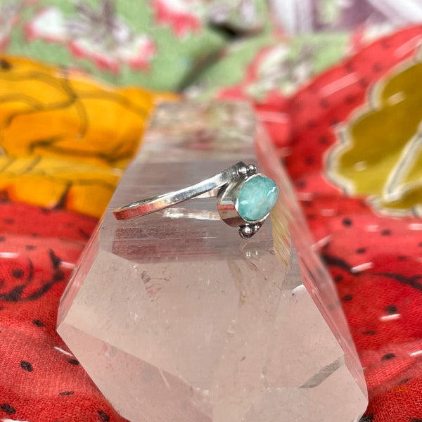 Oval Amazonite Ring