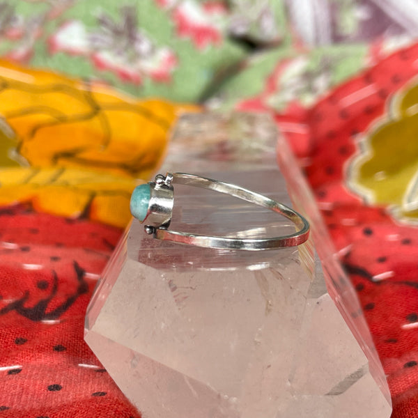 Oval Amazonite Ring
