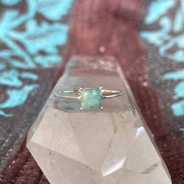 Square Amazonite Ring