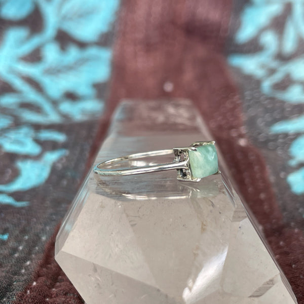 Square Amazonite Ring