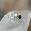 Celtic Knot Black Onyx Ring