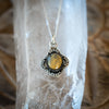 Bumble Bee Moon Shadow Necklace