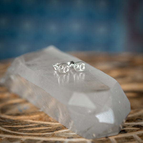 Cancer Zodiac Studs