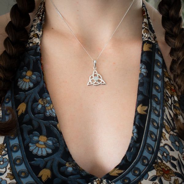 Celtic Moonstone Necklace