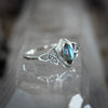 Celtic Labradorite Ring