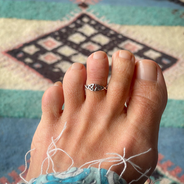 Celtic Toe Ring