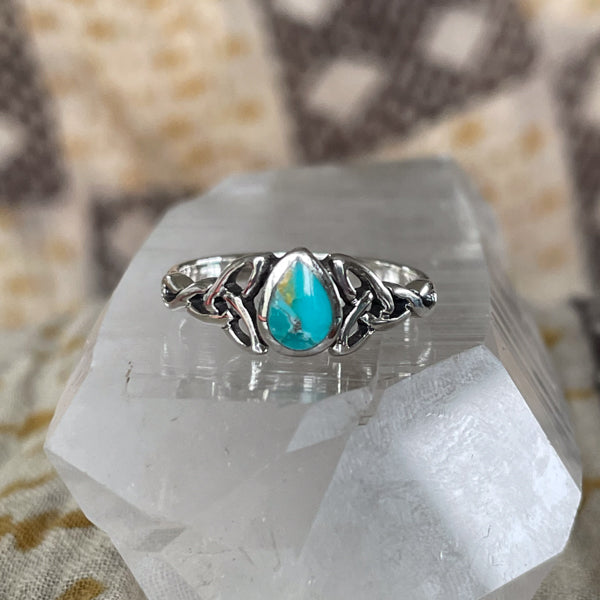 Celtic Turquoise Ring