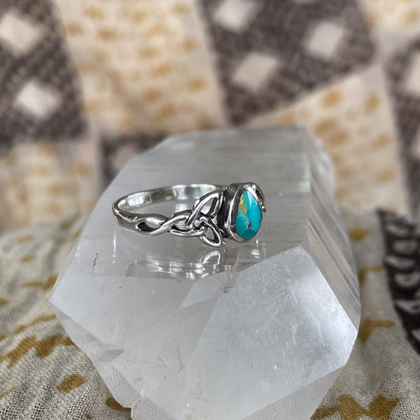 Celtic Turquoise Ring