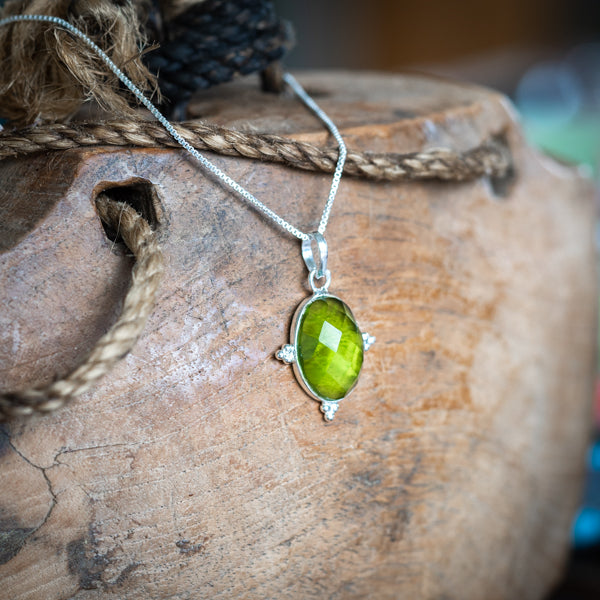 Chartreuse Necklace