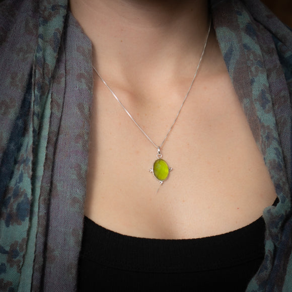 Chartreuse Necklace
