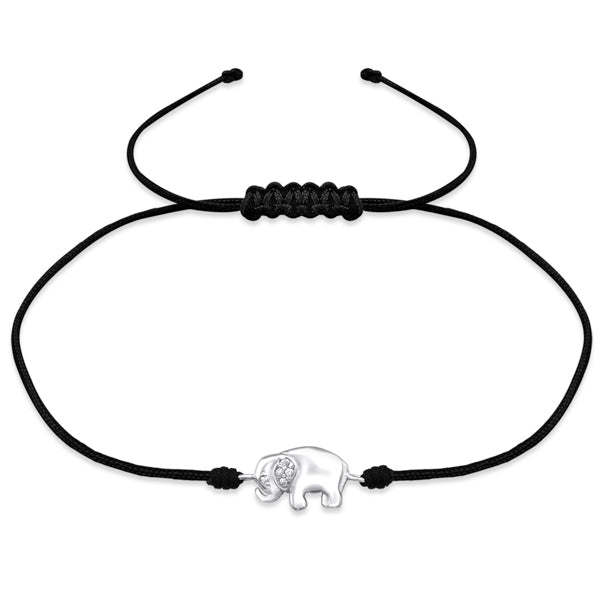 Elephant Corded Bracelet