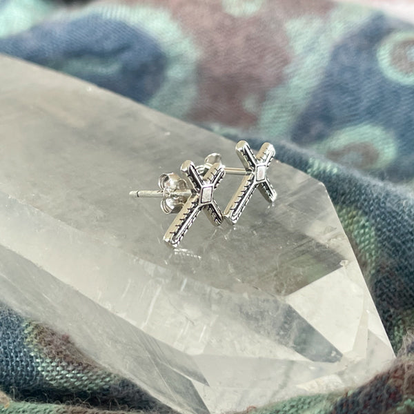 Cross Studs