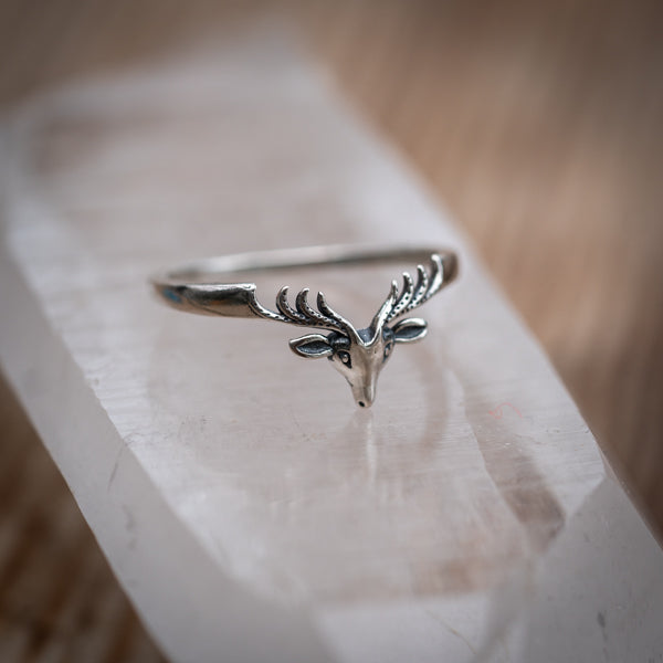 Deer Stacker Ring - Voodoo Jewellery