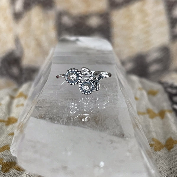 Sunflower Toe Ring