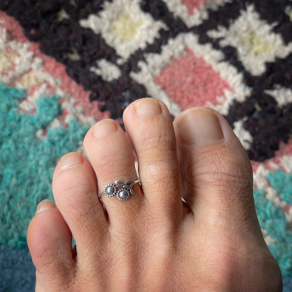 Sunflower Toe Ring