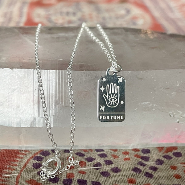 Fortune Card Necklace