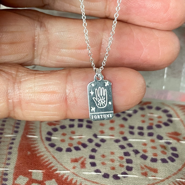 Fortune Card Necklace