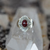 Stellar Garnet Ring