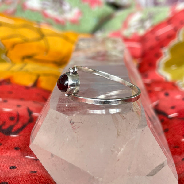 Oval Garnet Ring