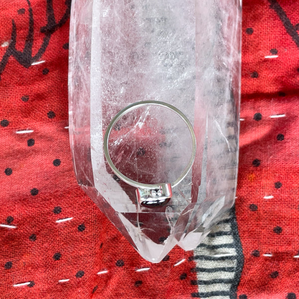 Oval Garnet Ring