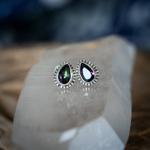 Mystic Topaz Studs