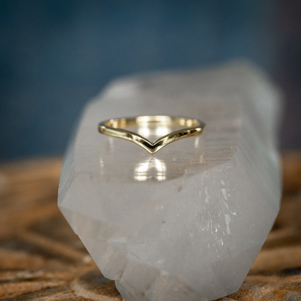 Gold V Ring