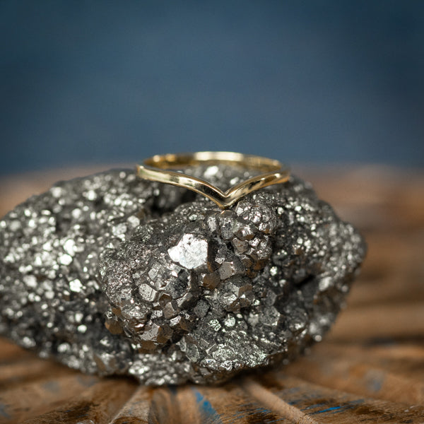 Gold V Ring