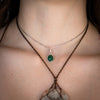Oval Nephrite Jade Necklace