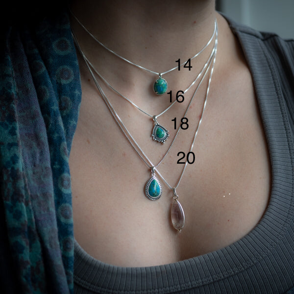 Sterling Silver Box Chain