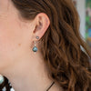Boho Cut Labradorite Earrings