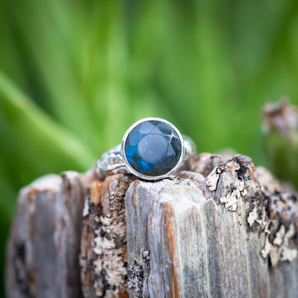 Chunky Labradorite Ring
