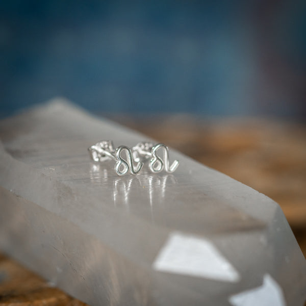 Leo Zodiac Studs