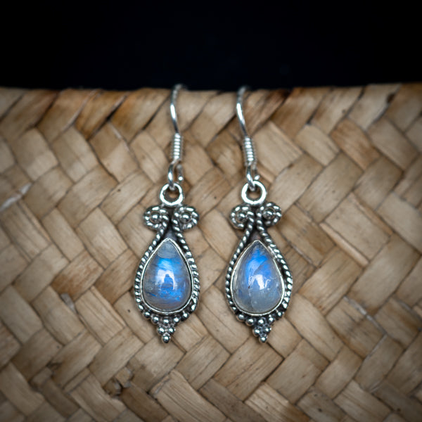 Aya Moonstone Earrings