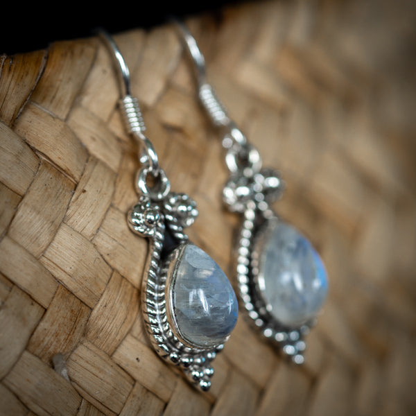 Aya Moonstone Earrings