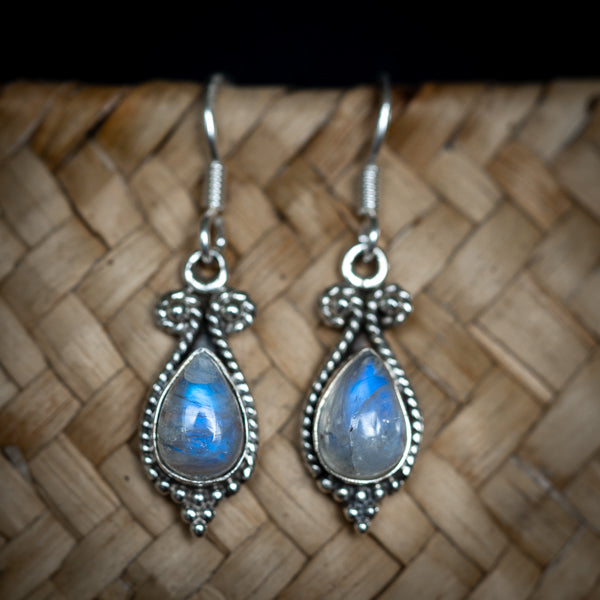 Aya Moonstone Earrings
