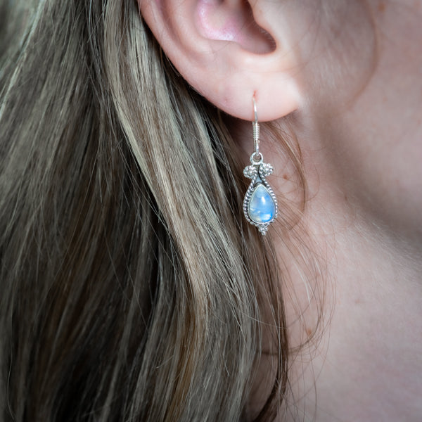 Aya Moonstone Earrings