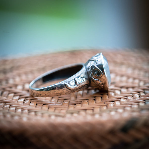 Chunky Moonstone Ring