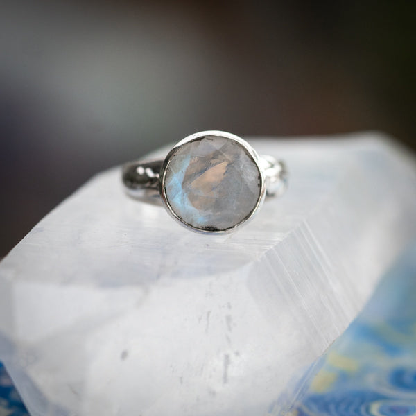 Chunky Moonstone Ring